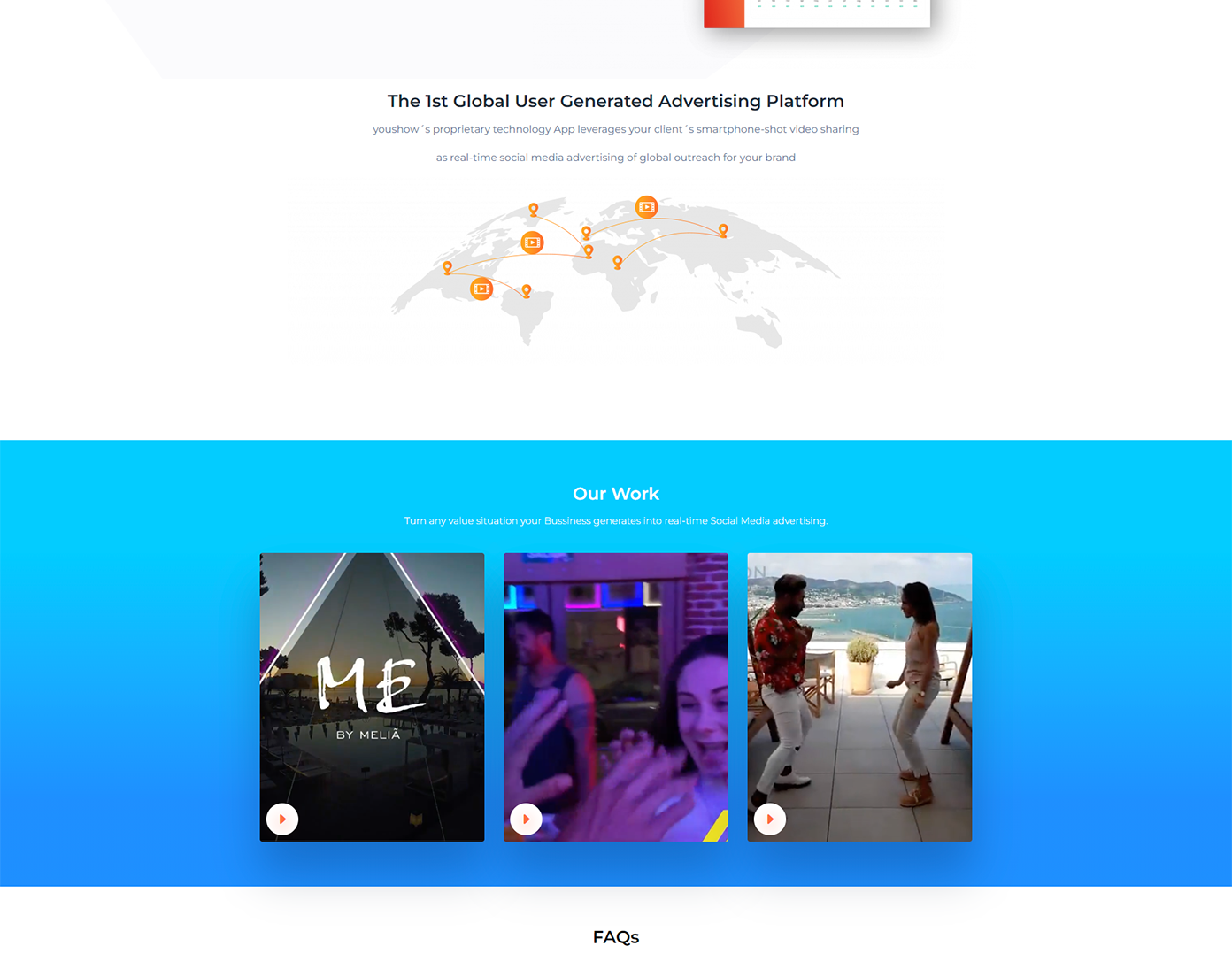 YouShow Product Page