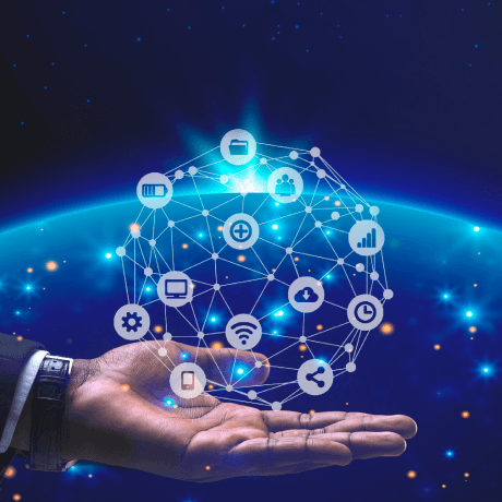 person-with-connection-icons-top-his-hand 1