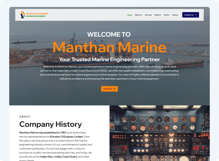 About Manthan Marines