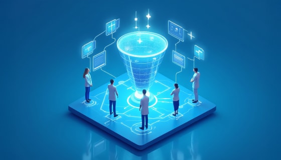 doctor referral funnel