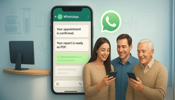 WhatsApp for labs